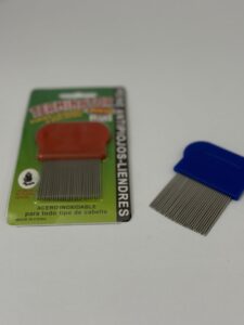 شانه فلزی شپش | شانه ضد شپش سر با دندانه ریز و استیل ضد زنگ | فهیمی بیوتی استور

