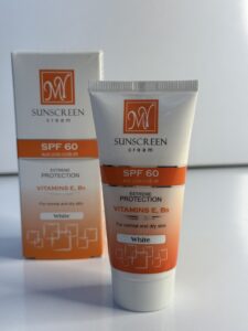 ضدآفتاب مای بی رنگ