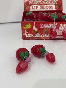 لیپ گلس دوکاره توت‌فرنگی | آبرسان و براق‌کننده لب
