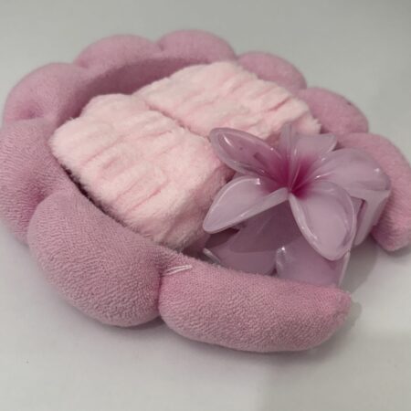 ست تل پلومریا با طراحی گل‌های ظریف و رنگ‌بندی جذاب