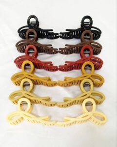 کلیپس مو پاپیونی سایز بزرگ با طراحی شیک
