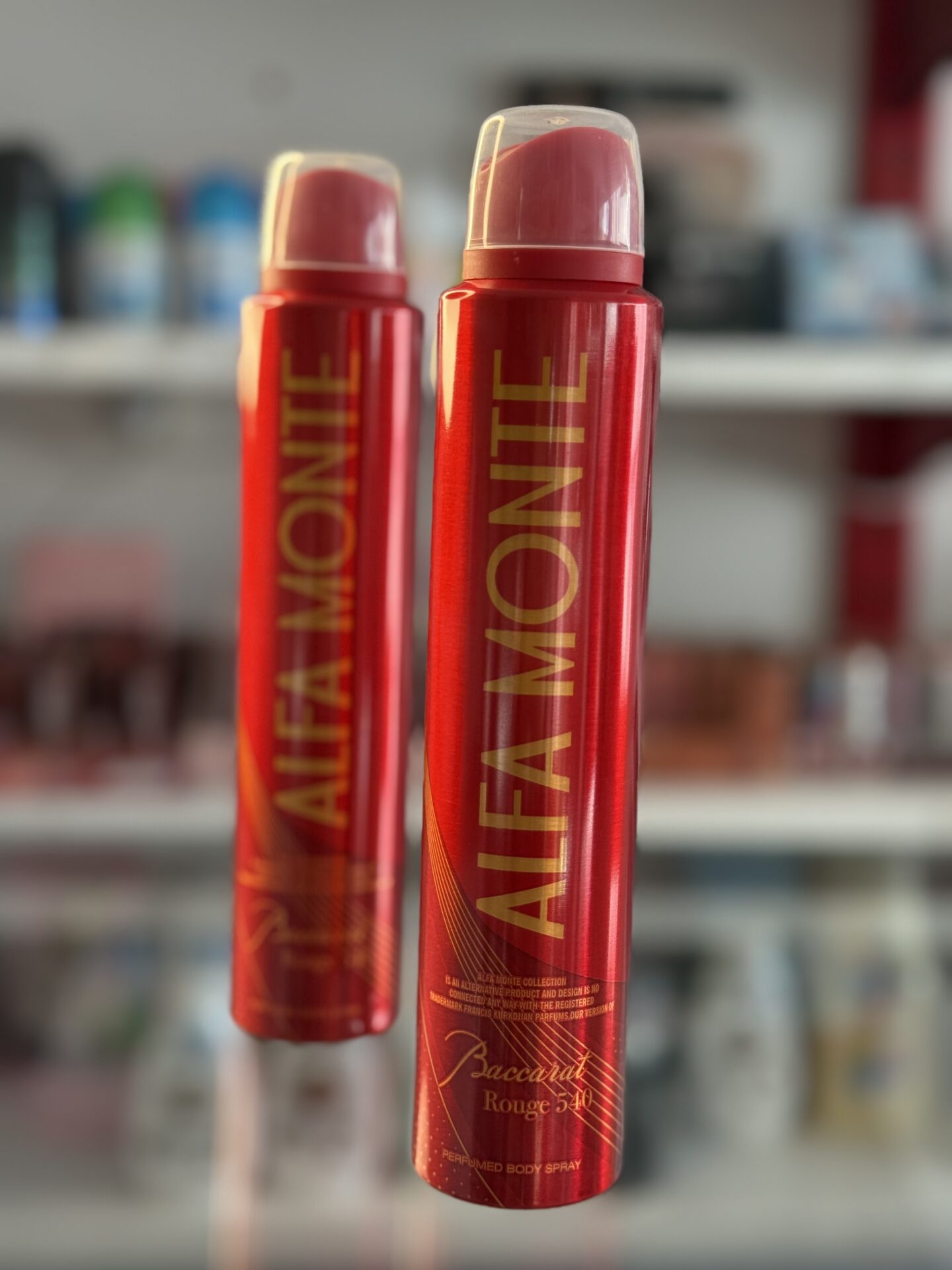 اسپری باکارات رژ آلفامونته