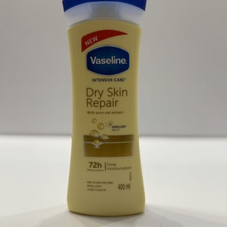 لوسیون بدن جو دوسر وازلین اصل 400 میلی‌لیتر | نرم‌کننده و مرطوب‌کننده پوست خشک و خیلی خشک با ماندگاری ۷۲ ساعت