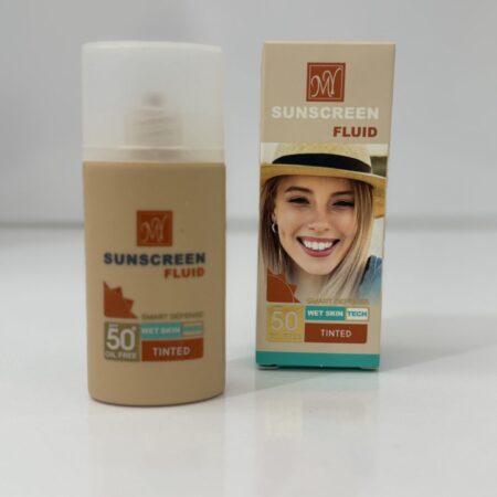 ضد آفتاب فلوئیدی مای رنگی با پوشش طبیعی و مناسب پوست چرب و مختلط