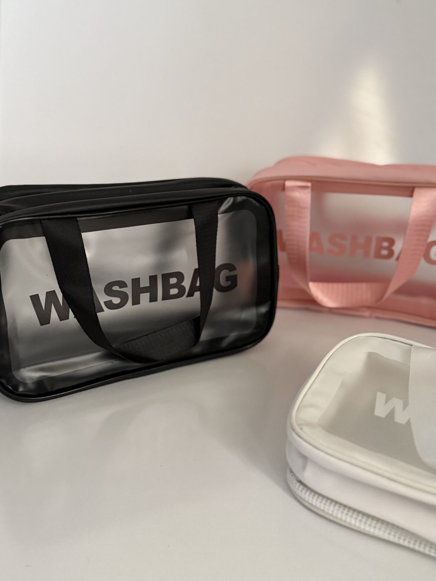 کیف آرایشی واش بگ دو زیپ جادار و مناسب نگهداری لوازم آرایشی و بهداشتی