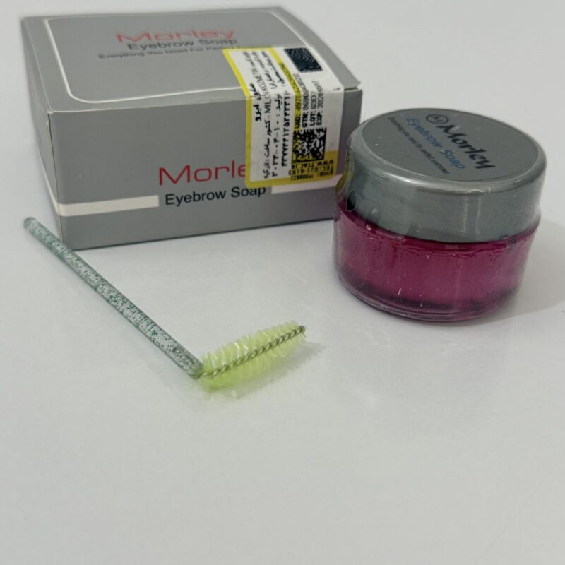 خرید ژل ابرو مورلی کاسه ای اصل|فیکس کننده وحالت دهنده ابرو Morly