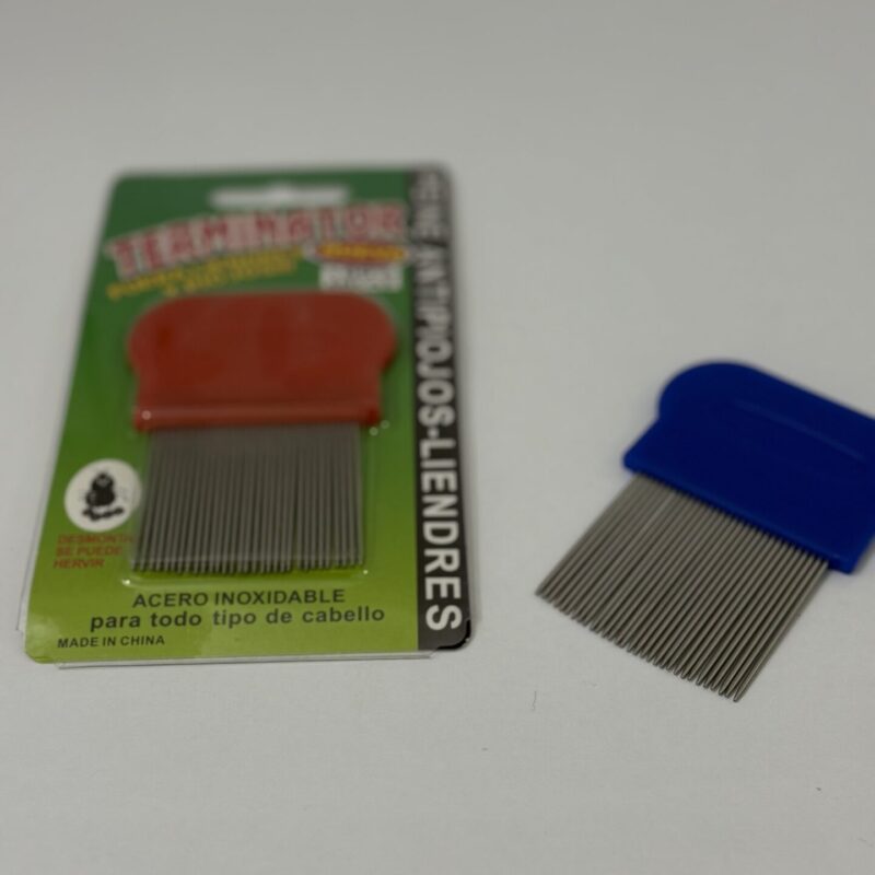 شانه فلزی شپش | شانه ضد شپش سر با دندانه ریز و استیل ضد زنگ | فهیمی بیوتی استور