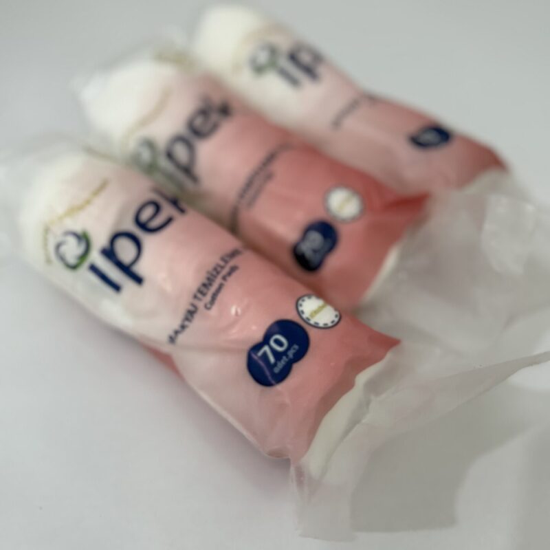 پد پنبه‌ای Ipek – نرم و لطیف برای پوست حساس