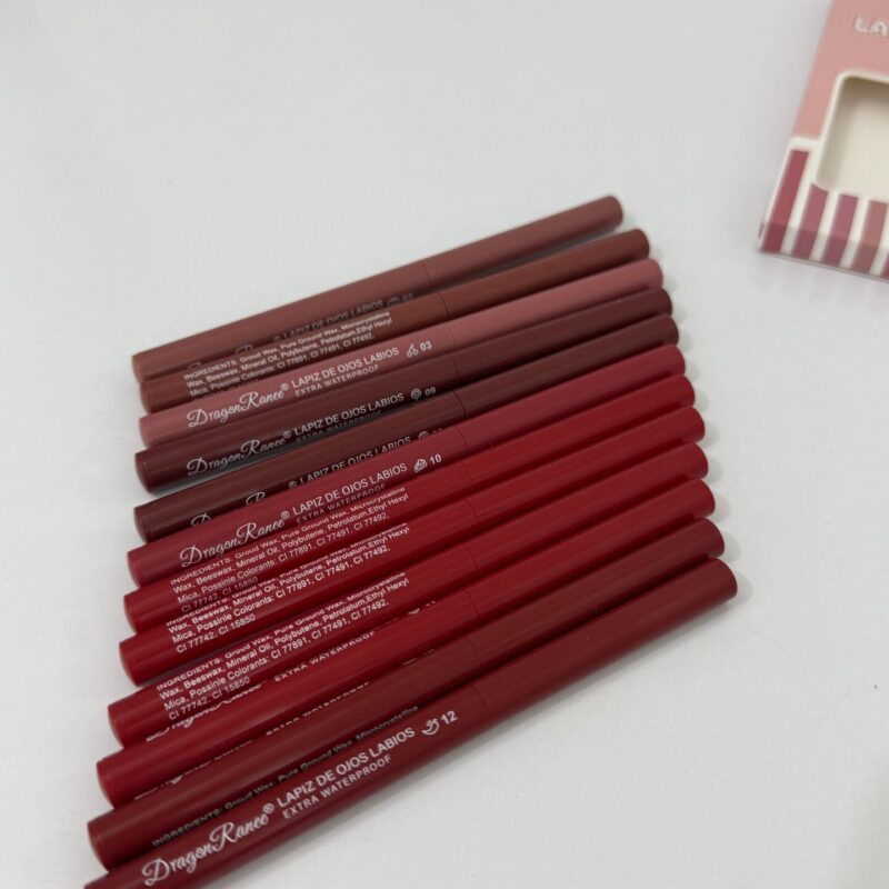 خط لب پیچی دراگون | خط لب و رژلب دوکاره، بدون نیاز به تراش، بافت نرم و ۱۲ رنگ جذاب