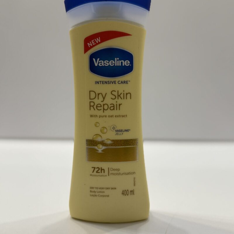 لوسیون بدن جو دوسر وازلین اصل 400 میلی‌لیتر | نرم‌کننده و مرطوب‌کننده پوست خشک و خیلی خشک با ماندگاری ۷۲ ساعت