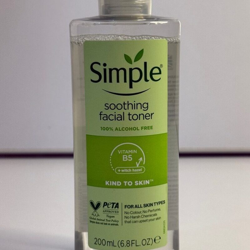 خرید تونر صورت سیمپل اورجینال -مناسب پوست حساس