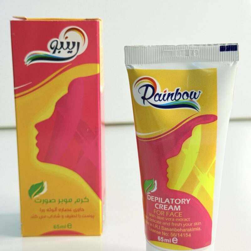 کرم موبر صورت رینبو مناسب پوست‌های حساس